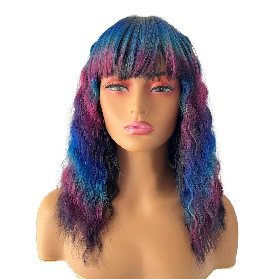 Outre Wigpop Color Play Synthetic Hair Wig - SCORPIO - COSMIC GALAXY