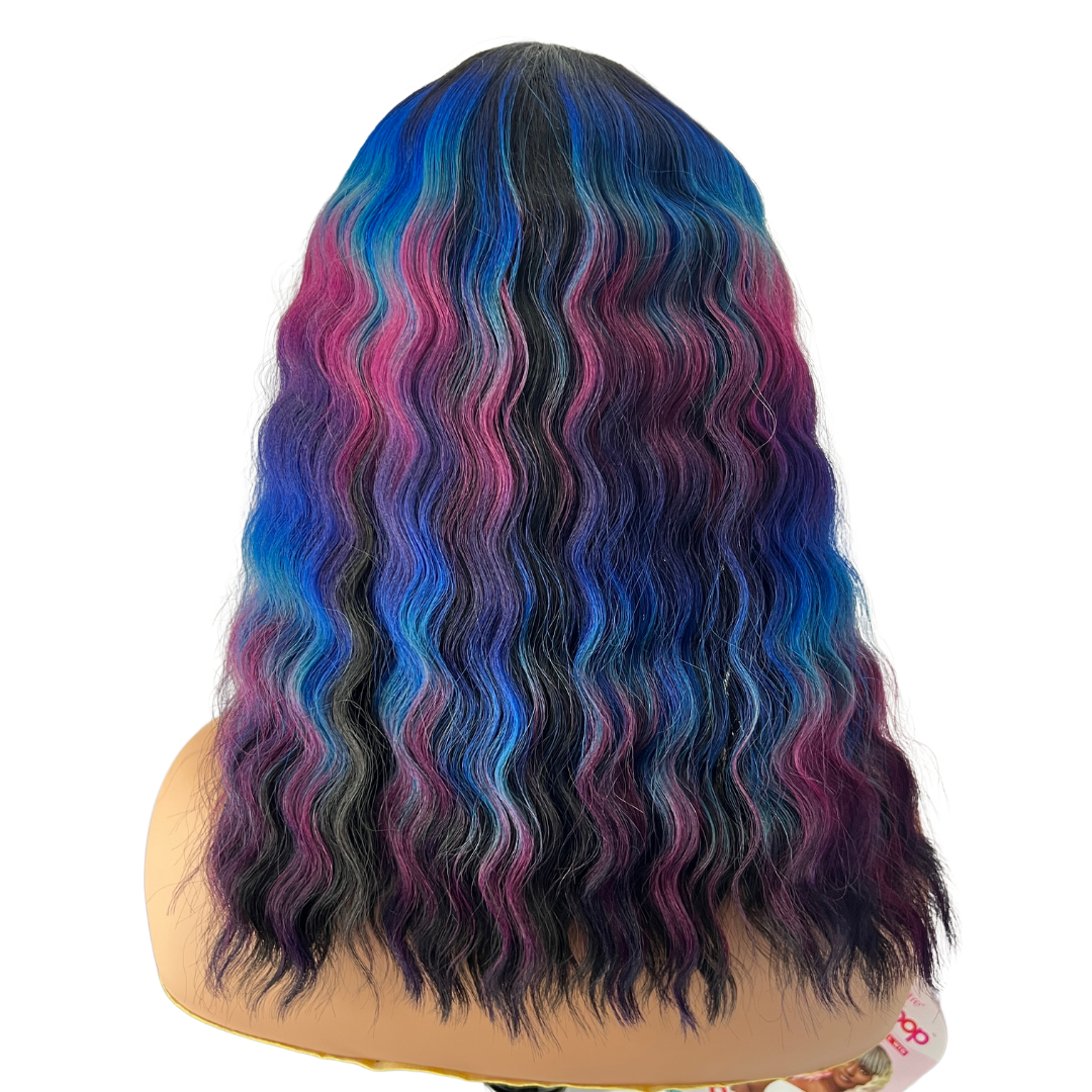 Outre Wigpop Color Play Synthetic Hair Wig - SCORPIO - COSMIC GALAXY