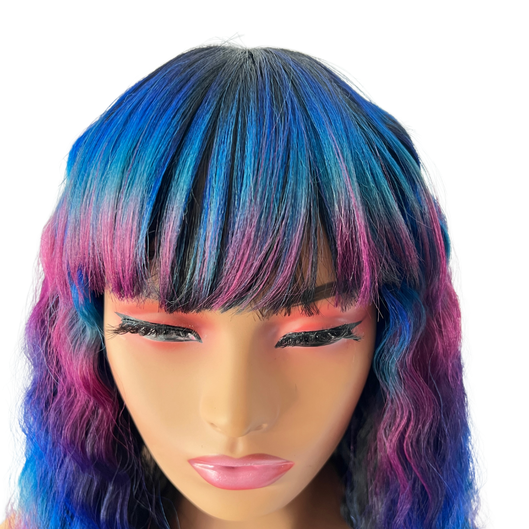 Outre Wigpop Color Play Synthetic Hair Wig - SCORPIO - COSMIC GALAXY