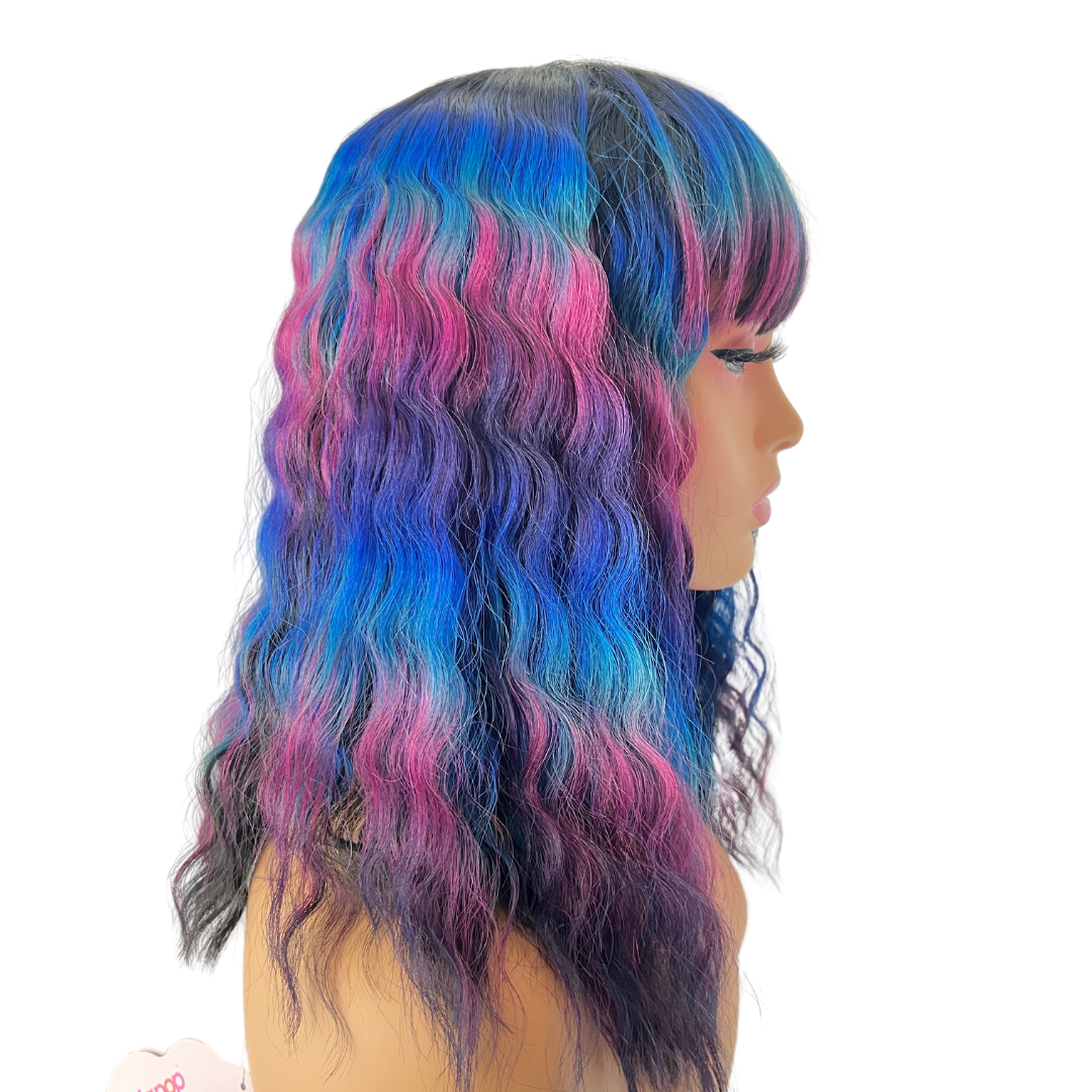 Outre Wigpop Color Play Synthetic Hair Wig - SCORPIO - COSMIC GALAXY