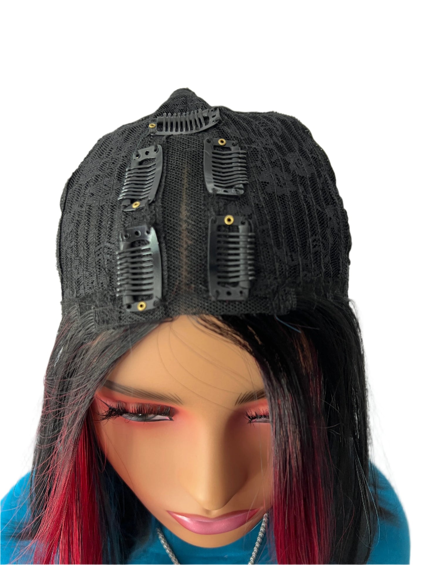 12" Rainbow Wig Motown Tress Wig V-Part Lace VPL.ST12