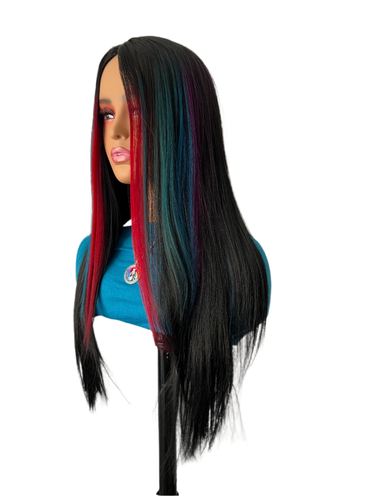 26" Rainbow wig Motown Tress Wig V-Part Lace VPL.ST26