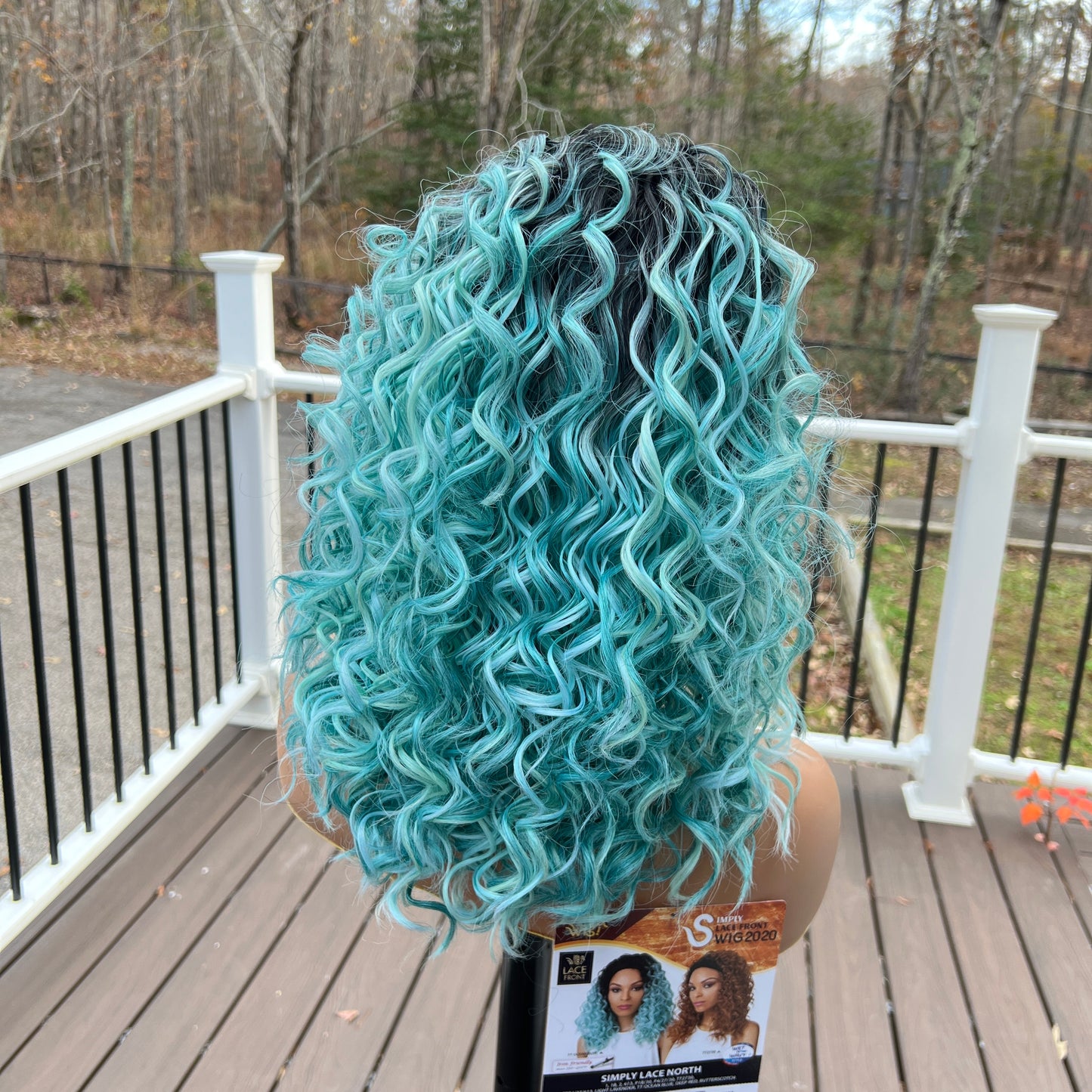 IT'S A WIG SIMPLY LACE FRONT NORTH WIG CURLY LACE FRONT WIG