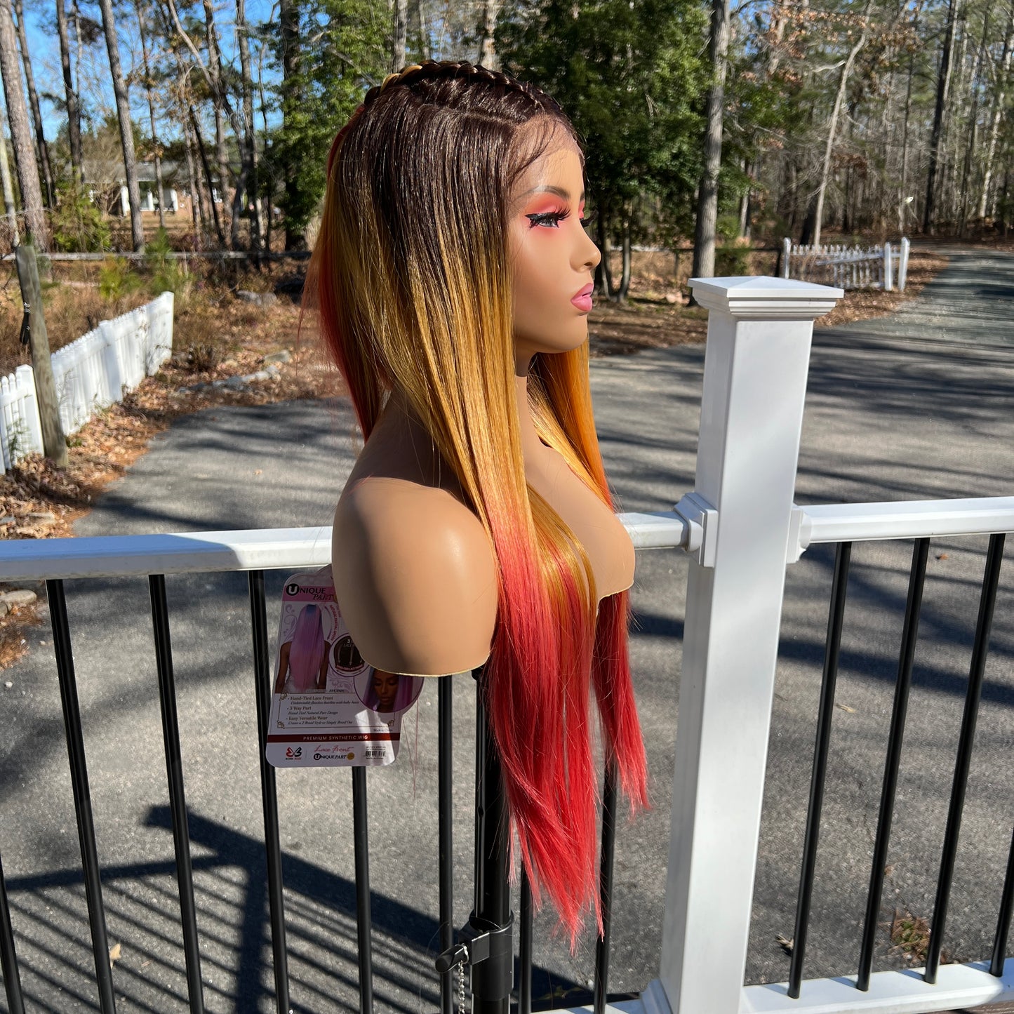 Bobbi Boss 13”x7” HD Glueless Lace Front Wig MLF374 Kinsley Tropicana