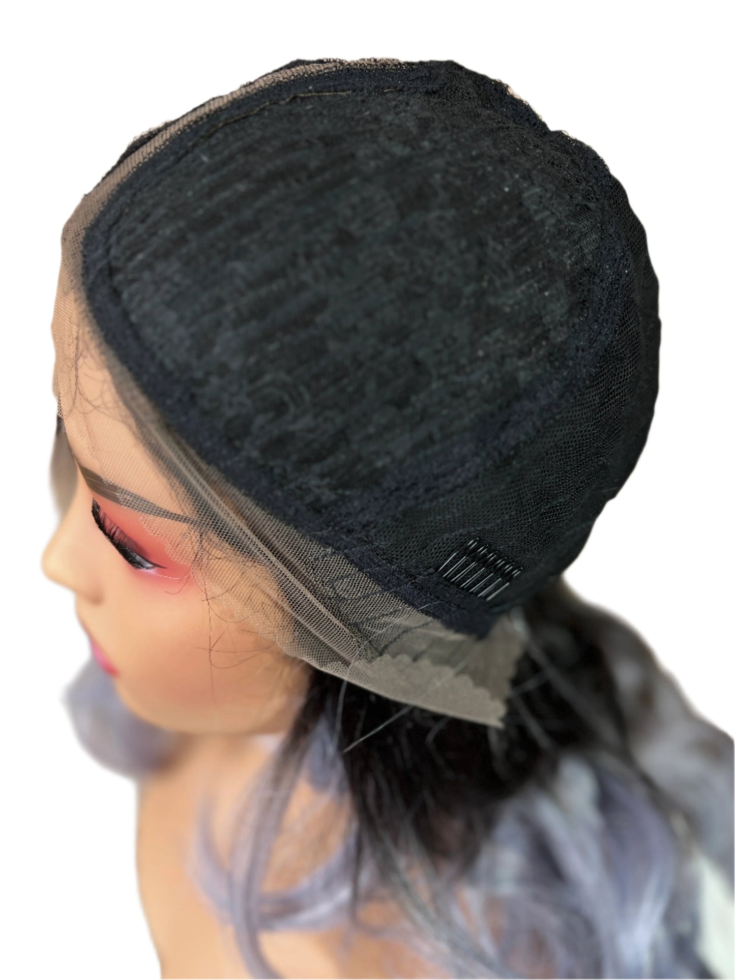 Ellie - Lavender Gray Synthetic Wig