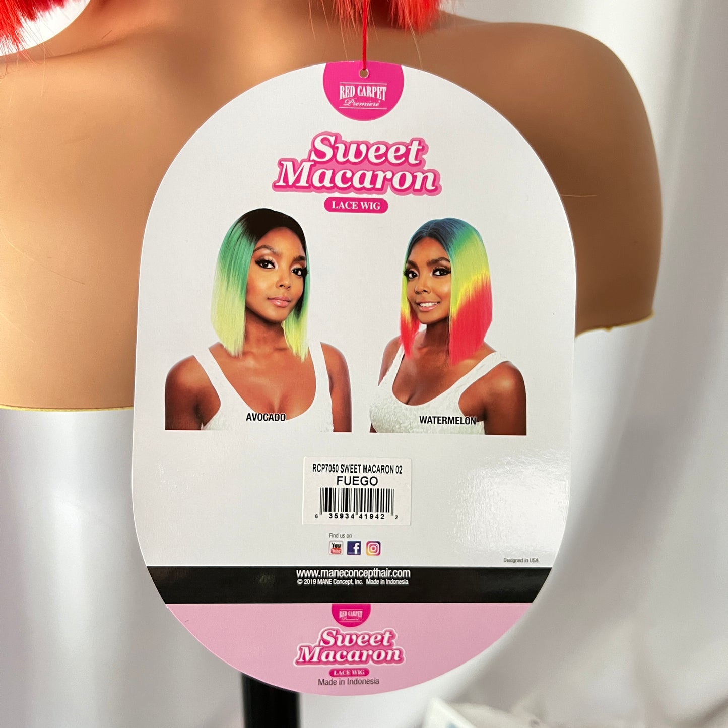 Mane Concept Red Carpet Premium Lace Front Wig RCP7050 Sweet Macaron 02