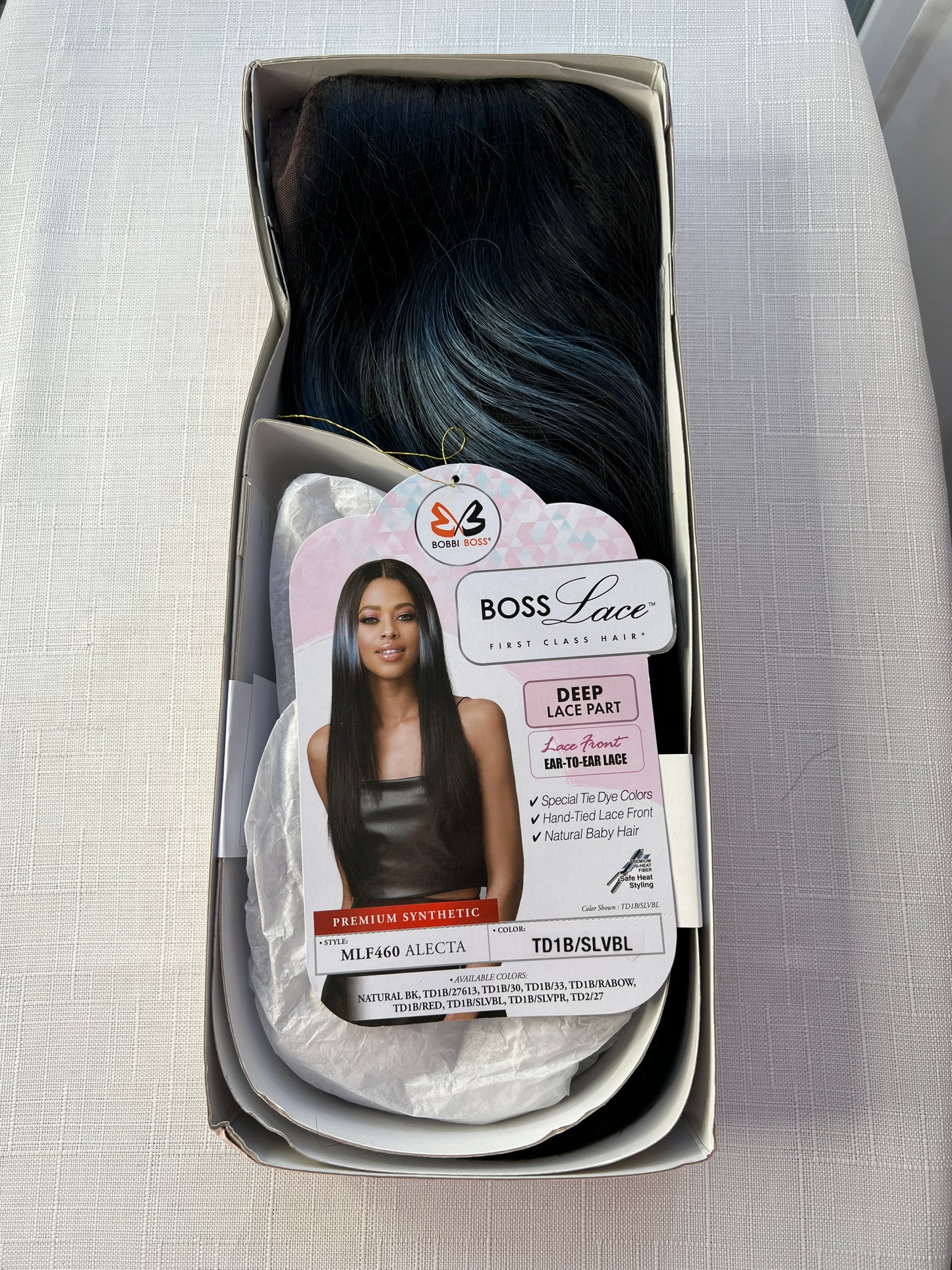 Bobbi Boss Synthetic Deep Lace Front Wig MLF460 ALECTA