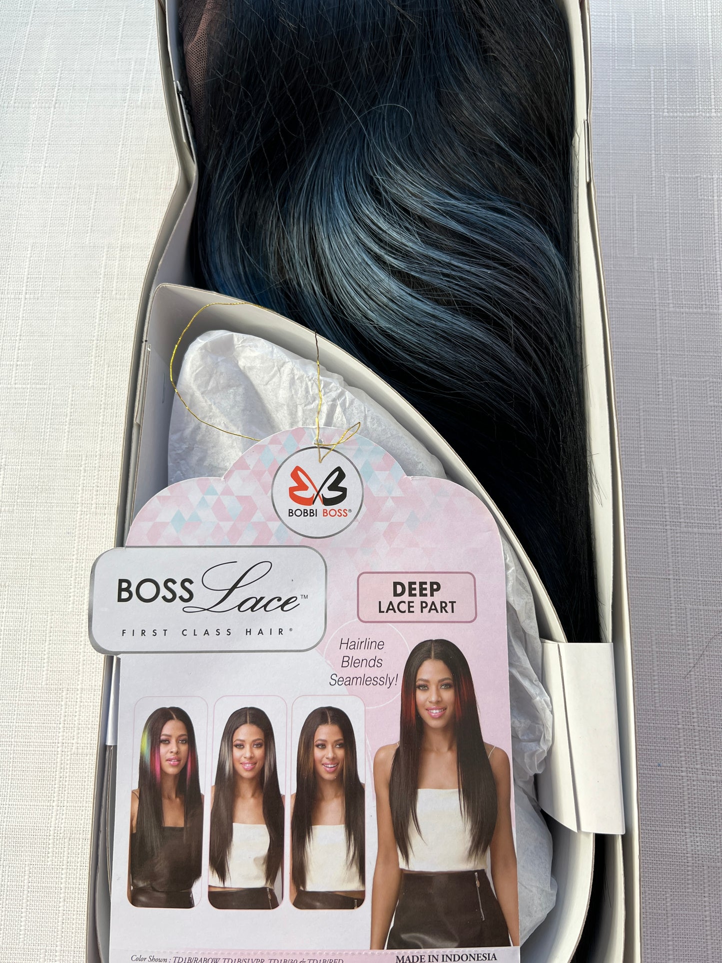 Bobbi Boss Synthetic Deep Lace Front Wig MLF460 ALECTA