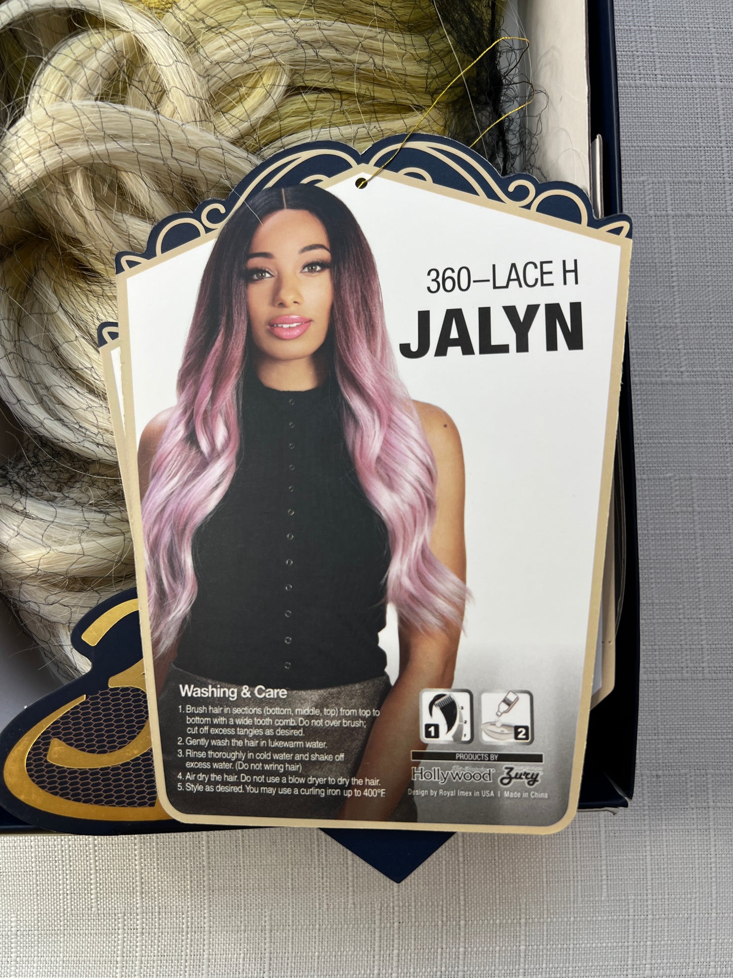 360 Lace - Zury Sis Synthetic Free Part 360 Lace Wig - 360 LACE H JALYN