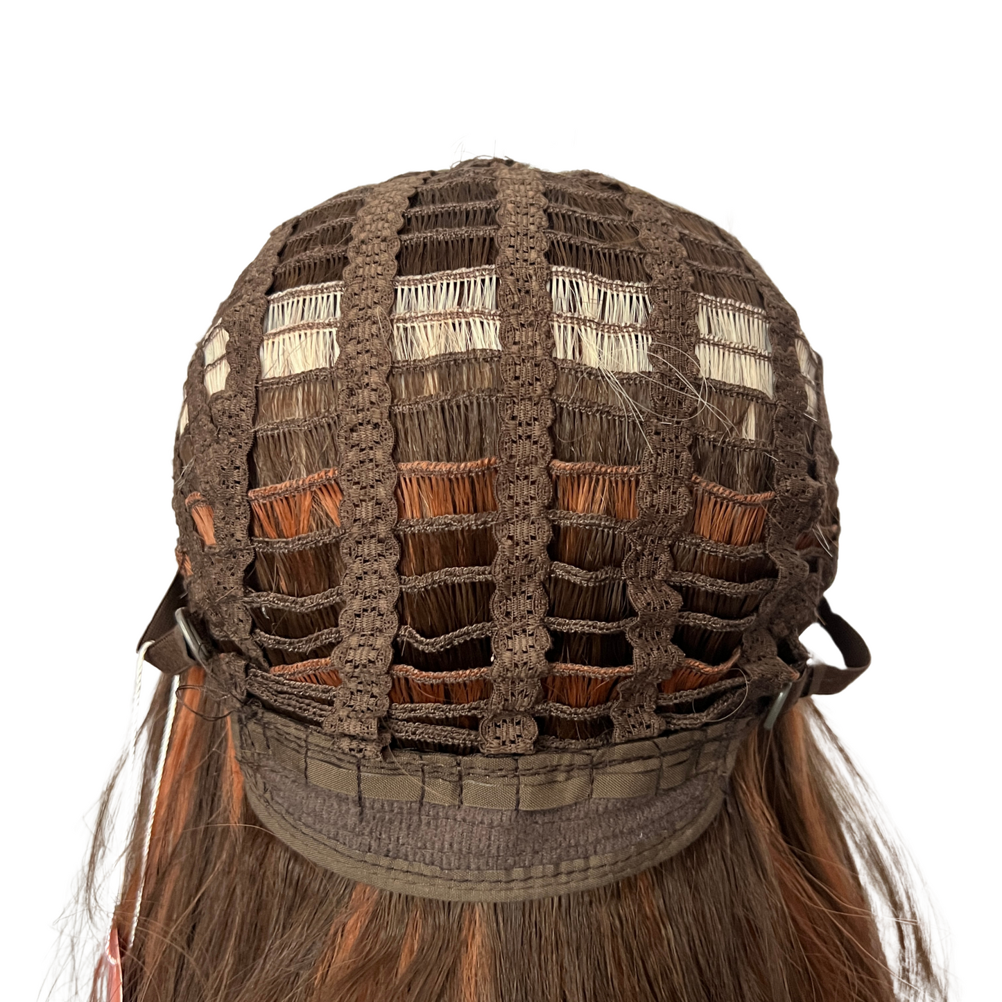 Fable - Highlighted Brown Synthetic Wig