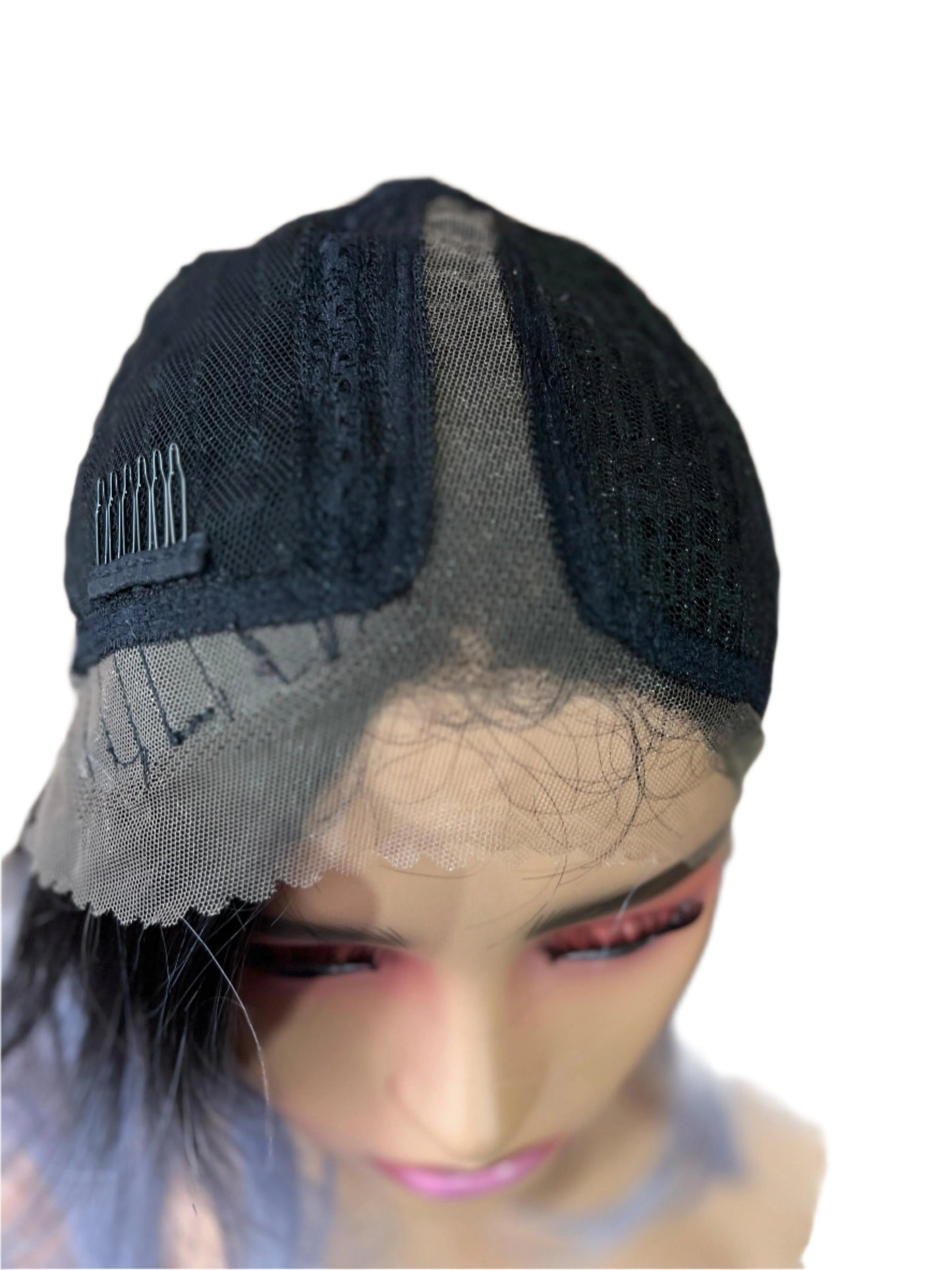 Ellie - Lavender Gray Synthetic Wig