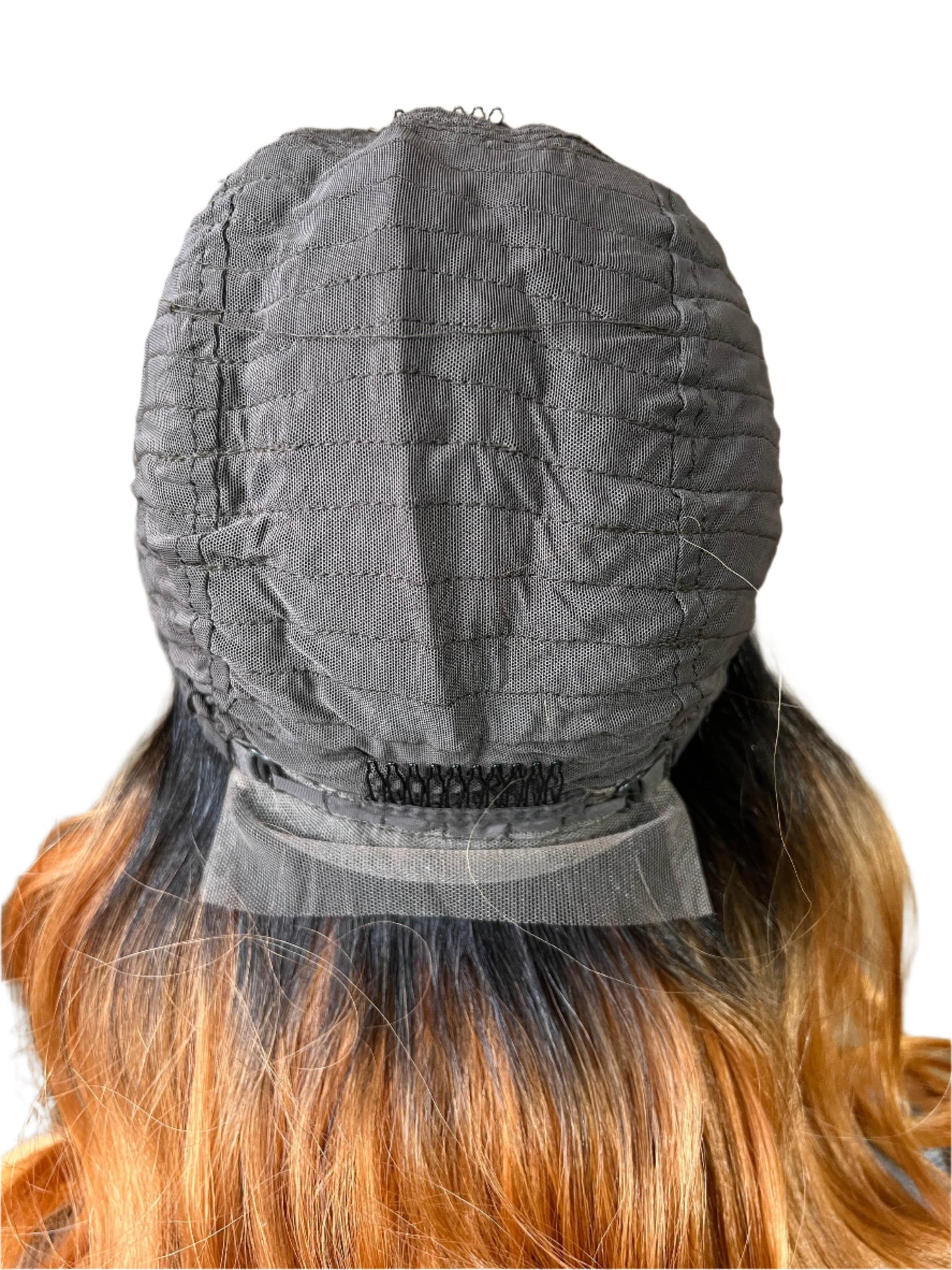 Ginger - Orange lace frontal wig