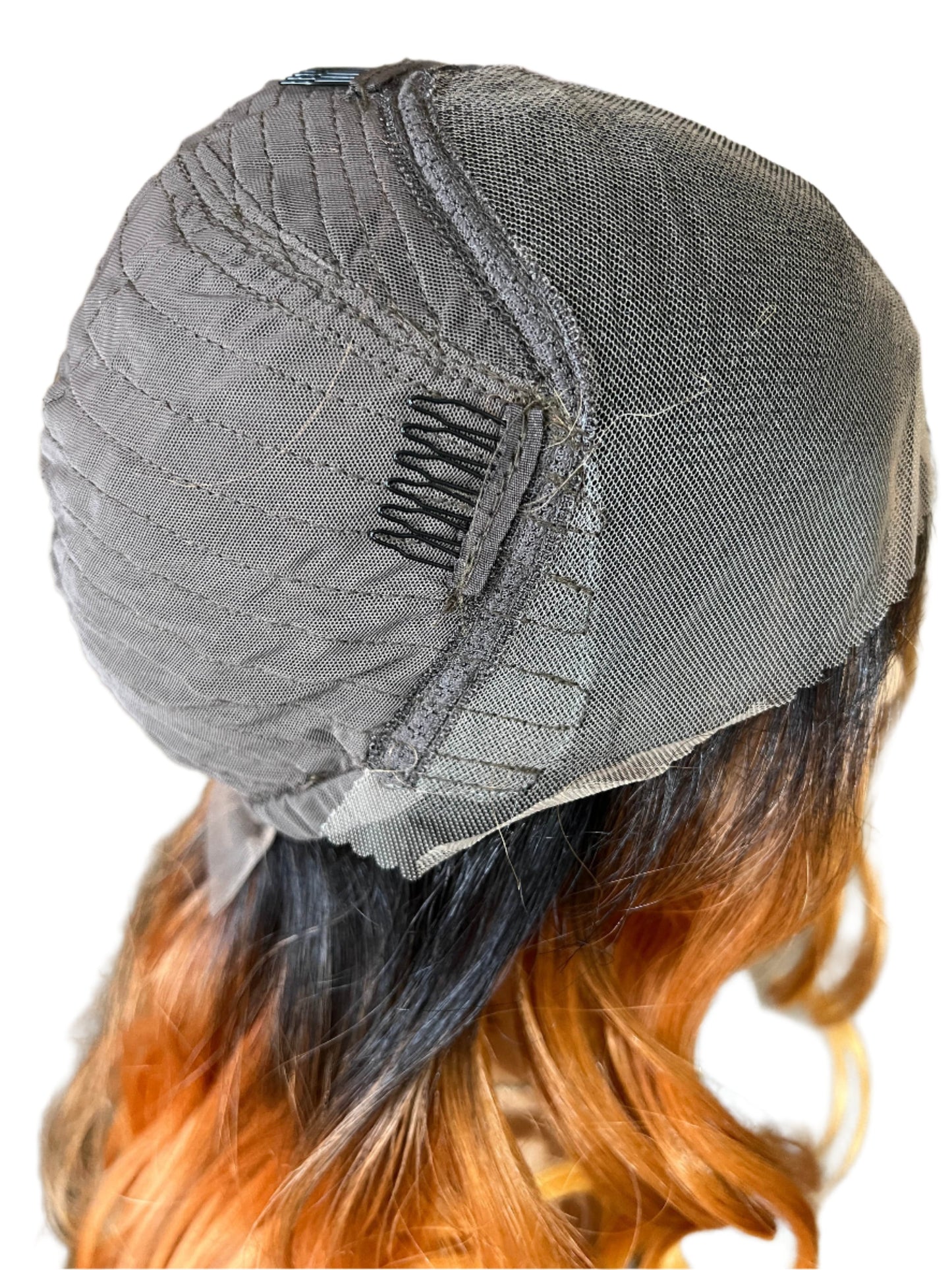 Ginger - Orange lace frontal wig