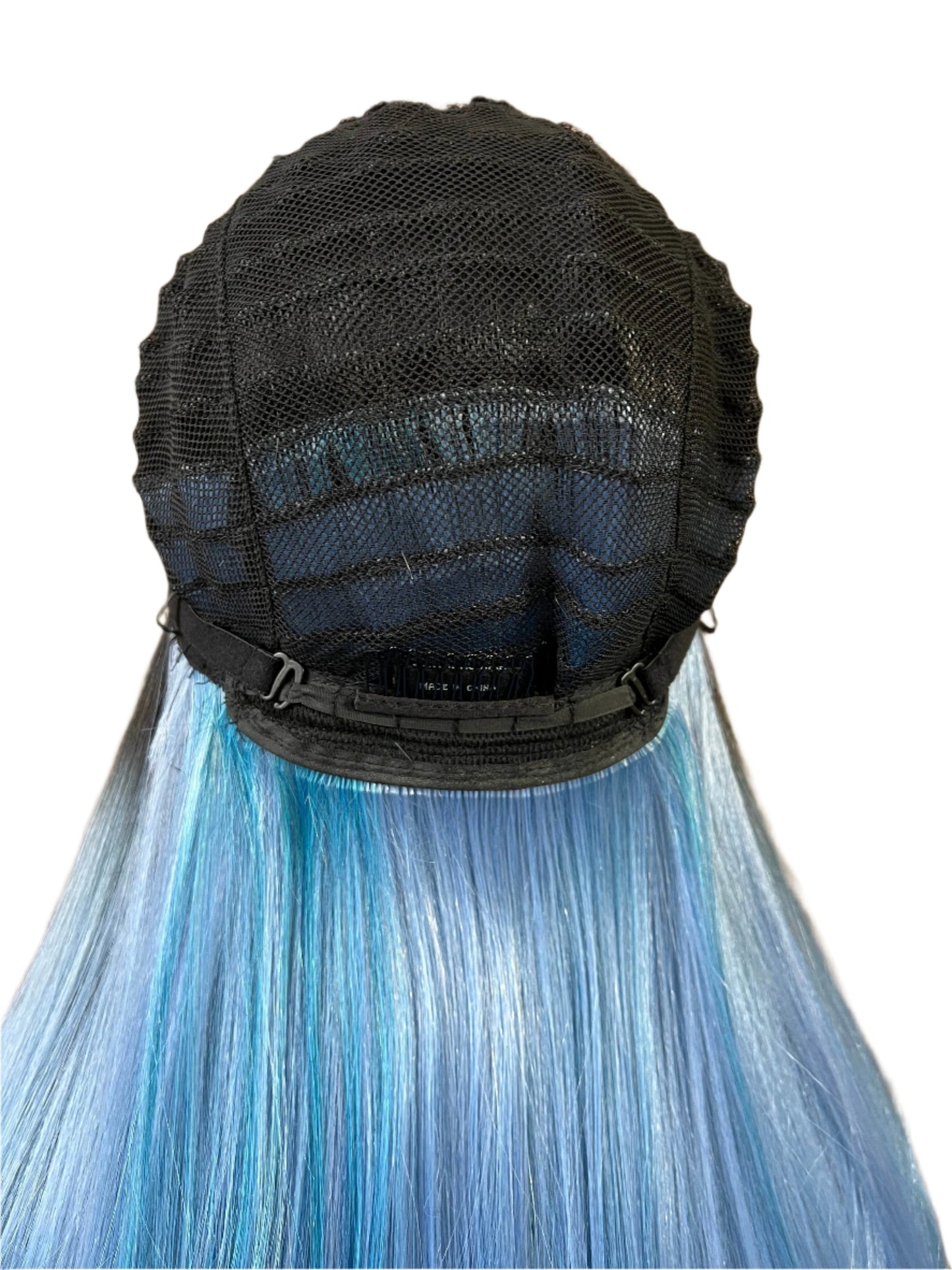 Azure - Dark root blue wig with bangsWigs with BangsLazygirl Approved