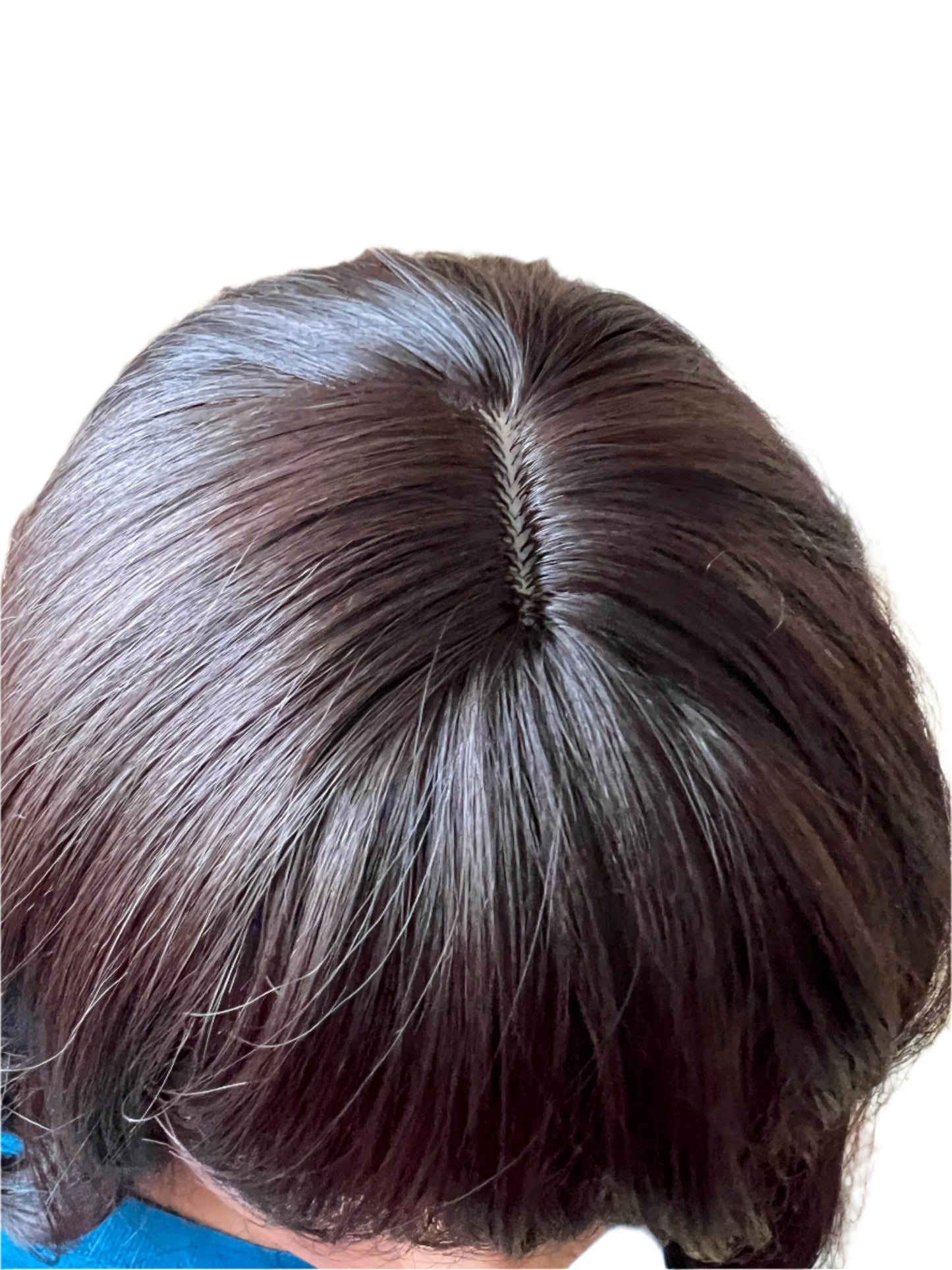 Rosa - Dark brown synthetic wig