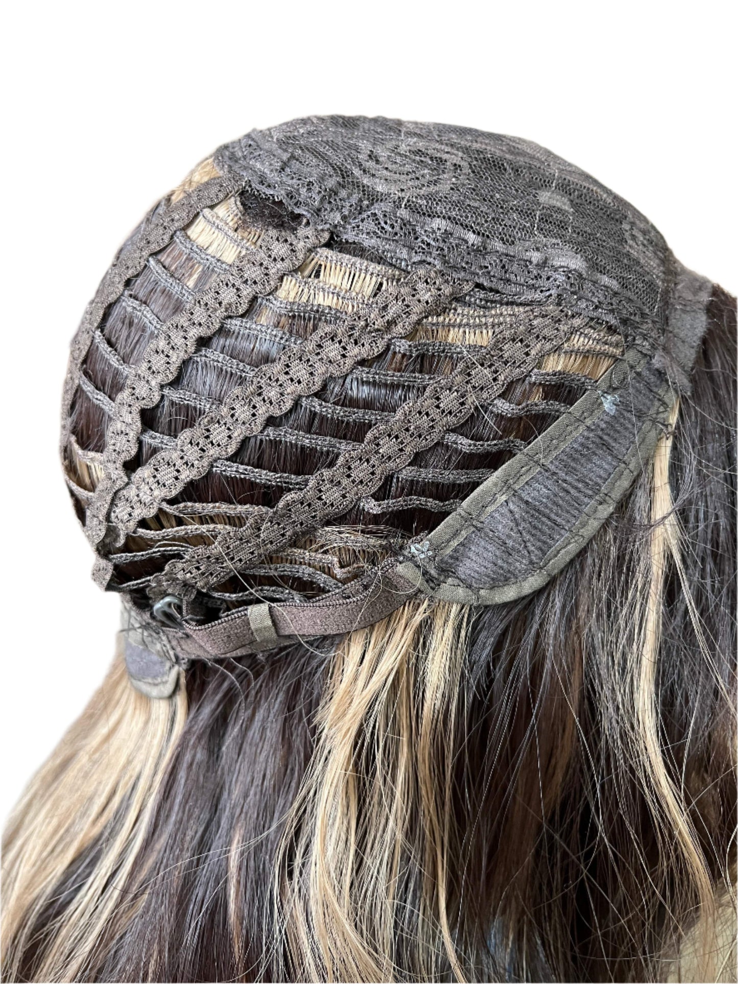 Rosa - Dark brown synthetic wig
