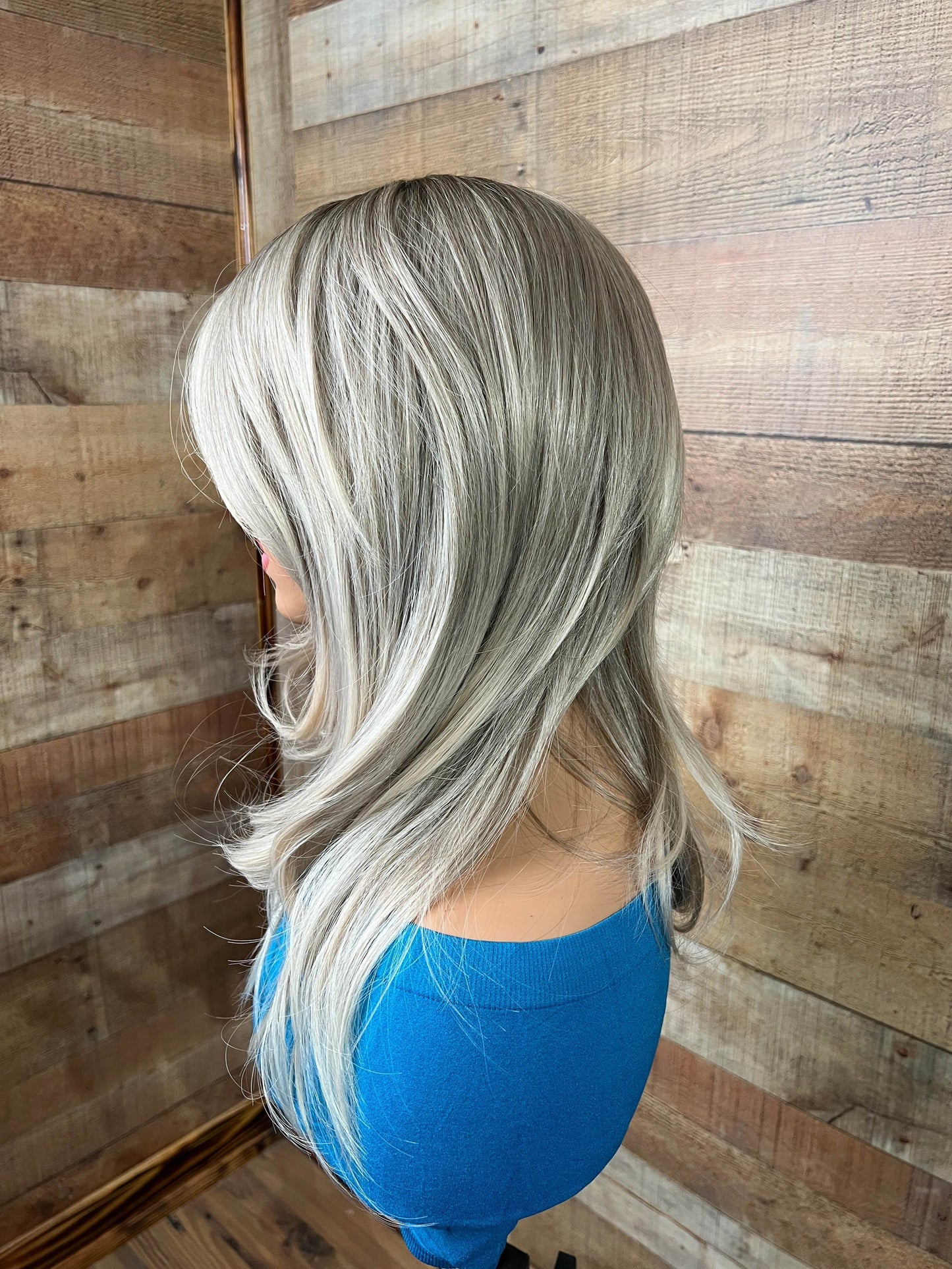 Gretchen - Light Brown and Ash Blonde synthetic wig