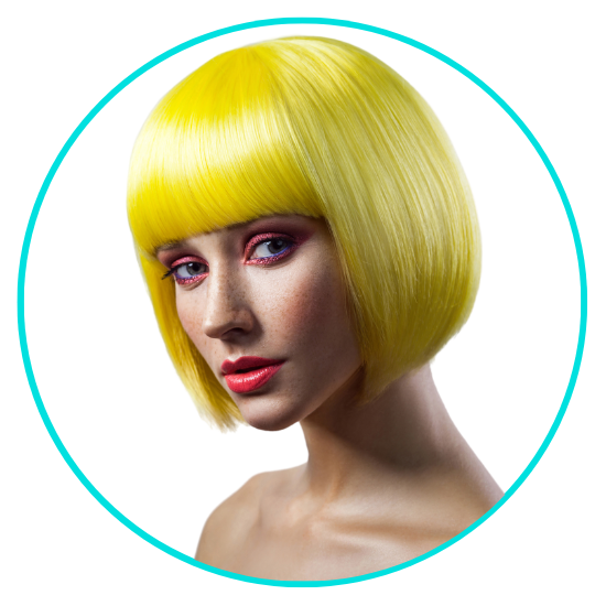 Yellow wigs