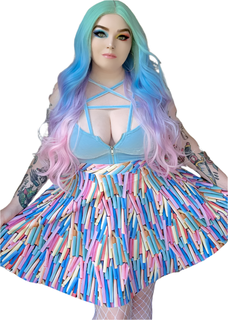 Athena - unicorn synthetic lace front wig