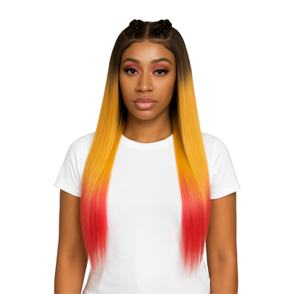 Bobbi Boss 13”x7” HD Glueless Lace Front Wig MLF374 Kinsley Tropicana