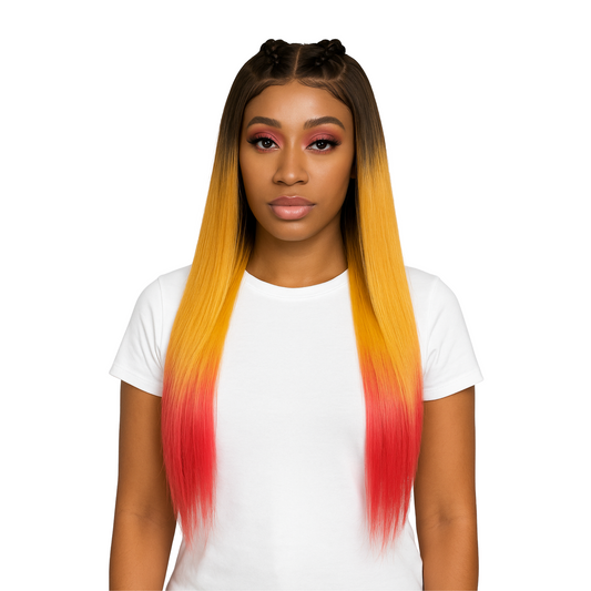 Bobbi Boss 13”x7” HD Glueless Lace Front Wig MLF374 Kinsley Tropicana