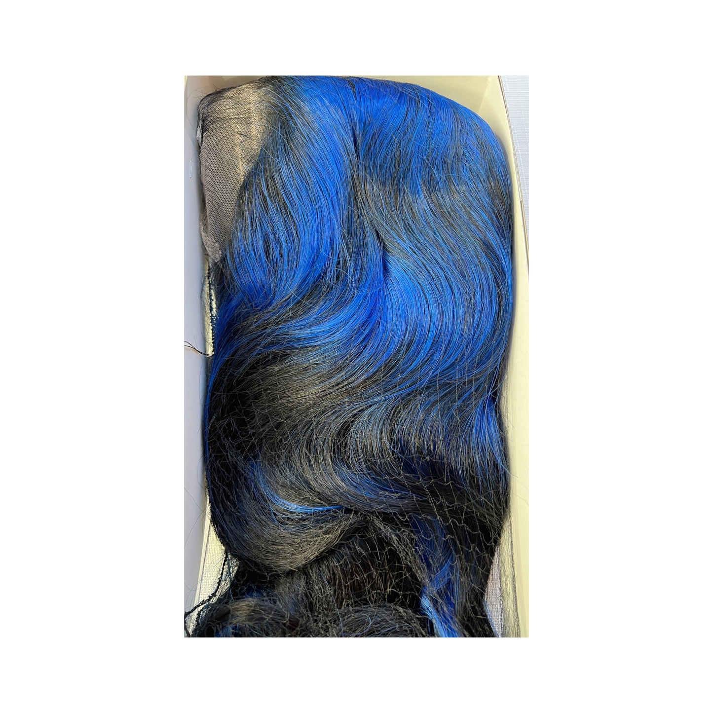 Blue and Black wig - Bobbi Boss HD Lace Front Wig 6" Deep Lace Part MLF632 Gabby