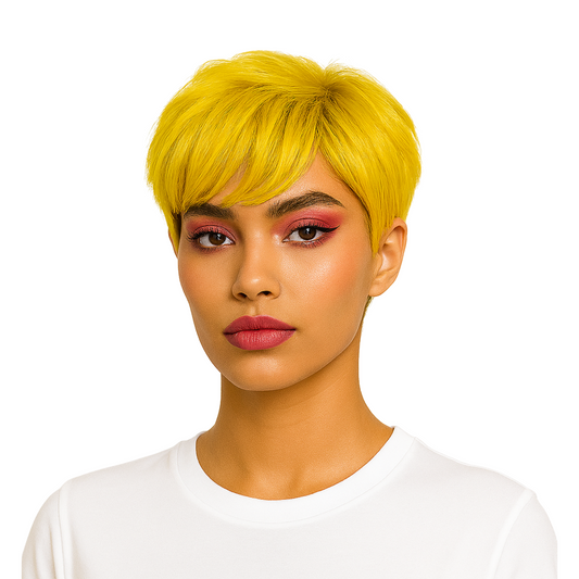 Zury Sis Sassy Lively Spirit Razor Chic Wig - H Boni - YELLOW