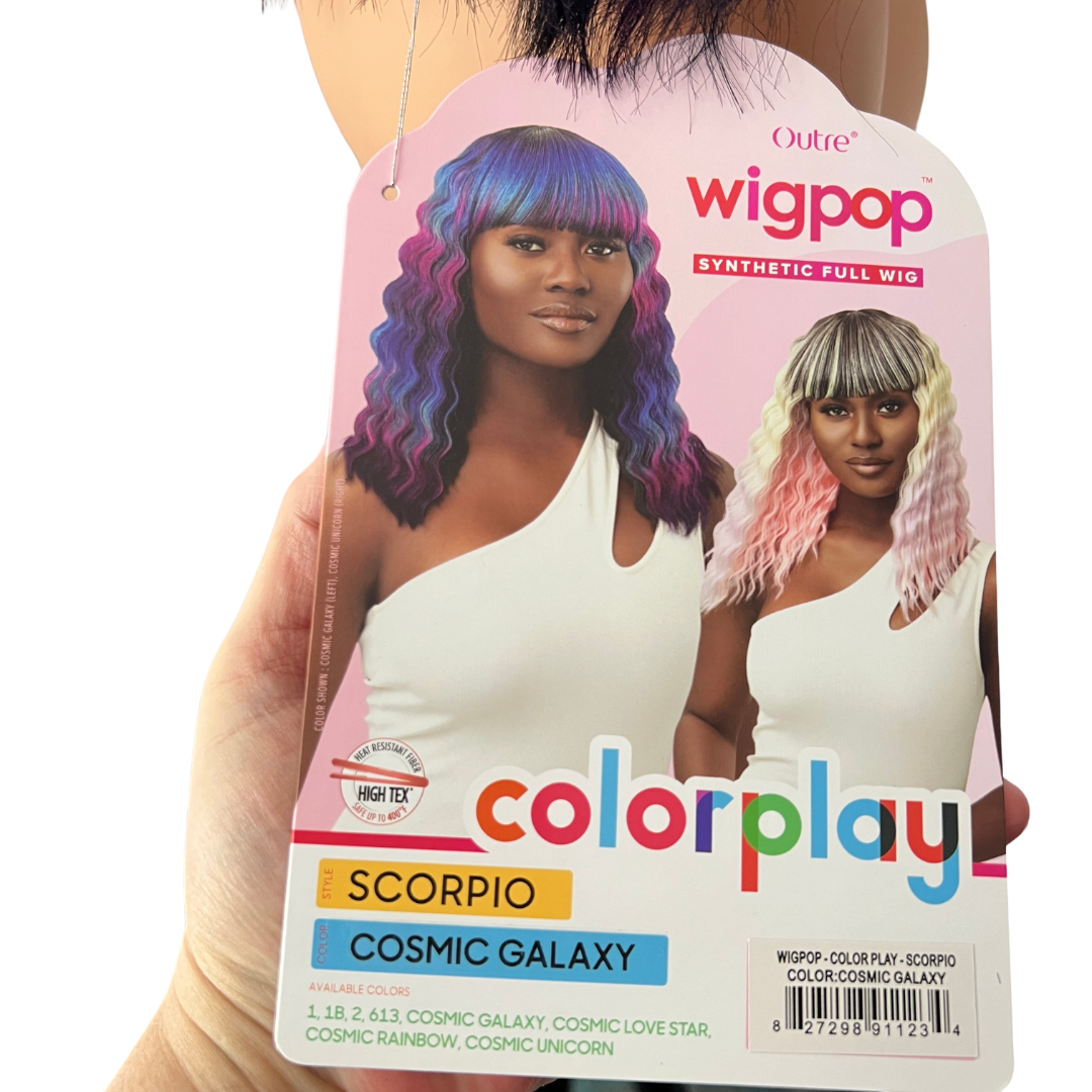 Outre Wigpop Color Play Synthetic Hair Wig - SCORPIO