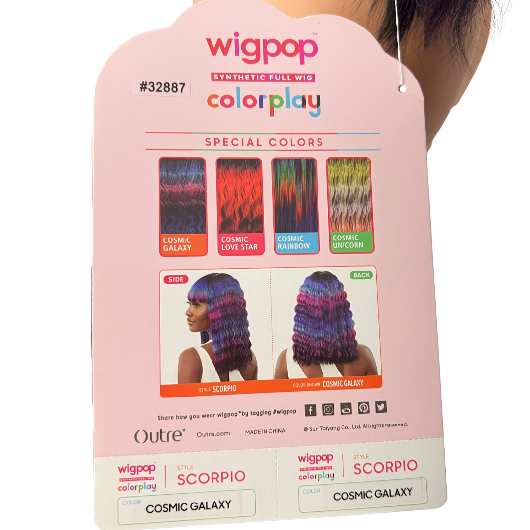 Outre Wigpop Color Play Synthetic Hair Wig - SCORPIO