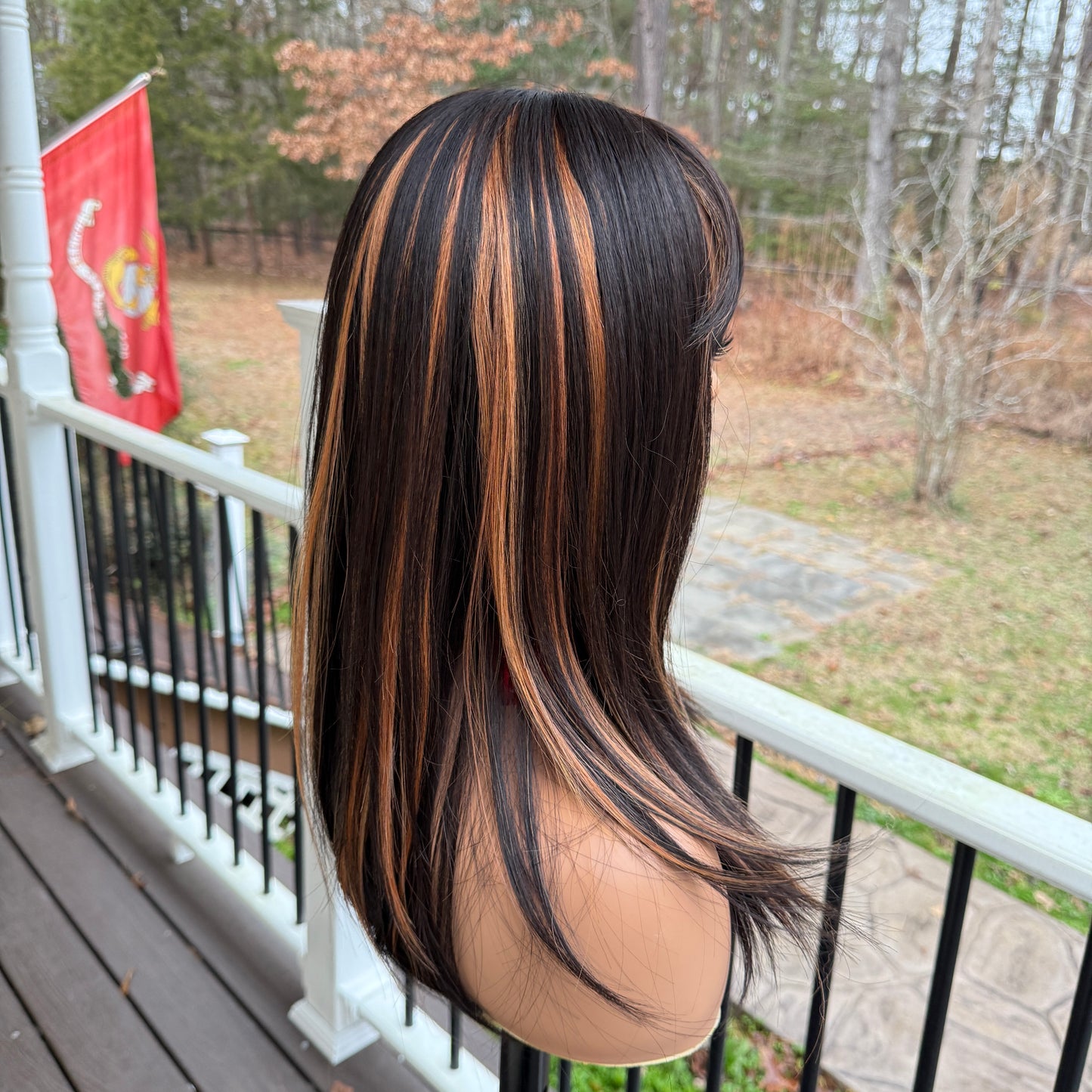 Jaylani - Dark Brown synthetic wig