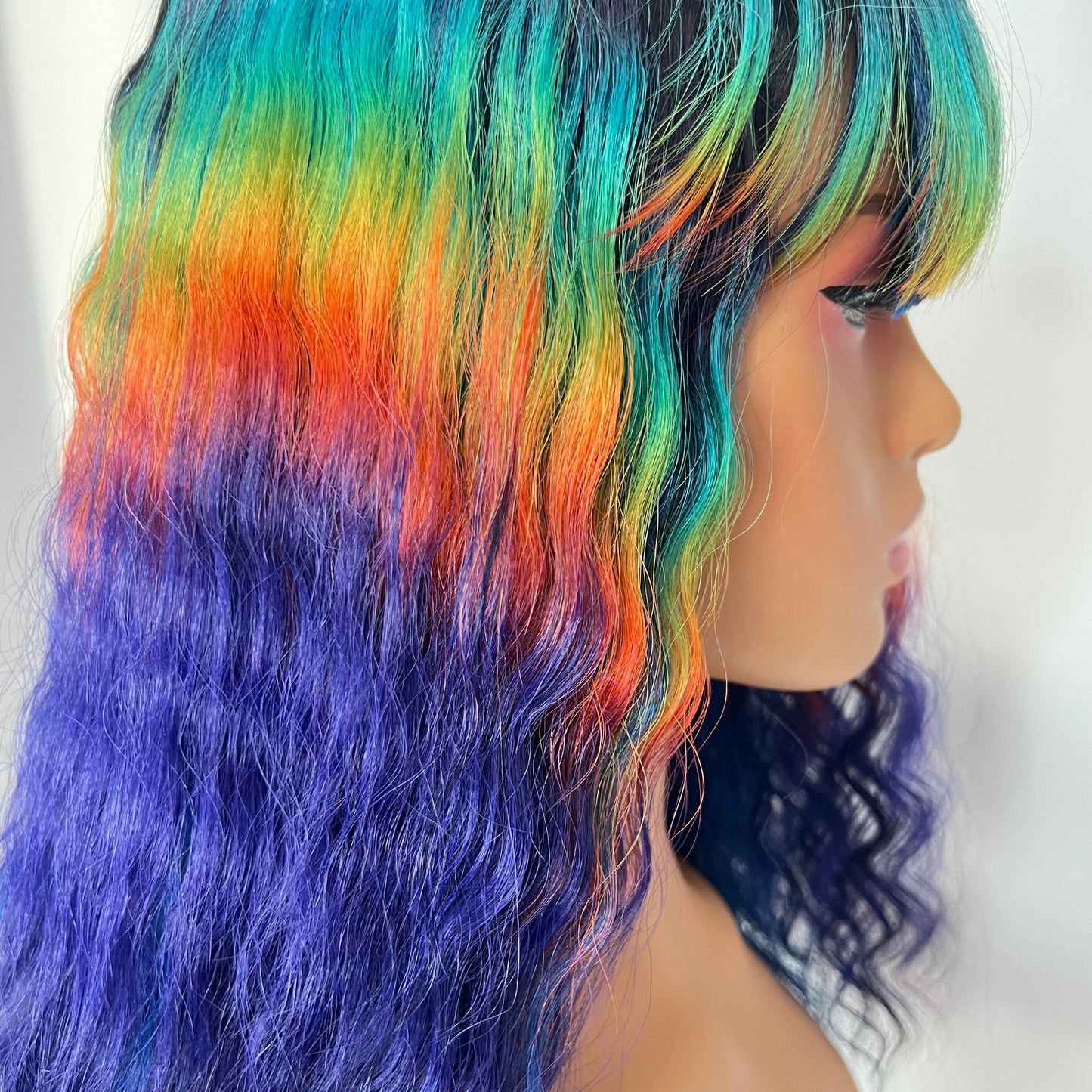 Outre Wigpop Color Play Synthetic Hair Wig - SCORPIO - COSMIC RAINBOW