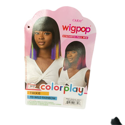 Outre Wigpop Color Play Synthetic Hair Wig - TRIXIE