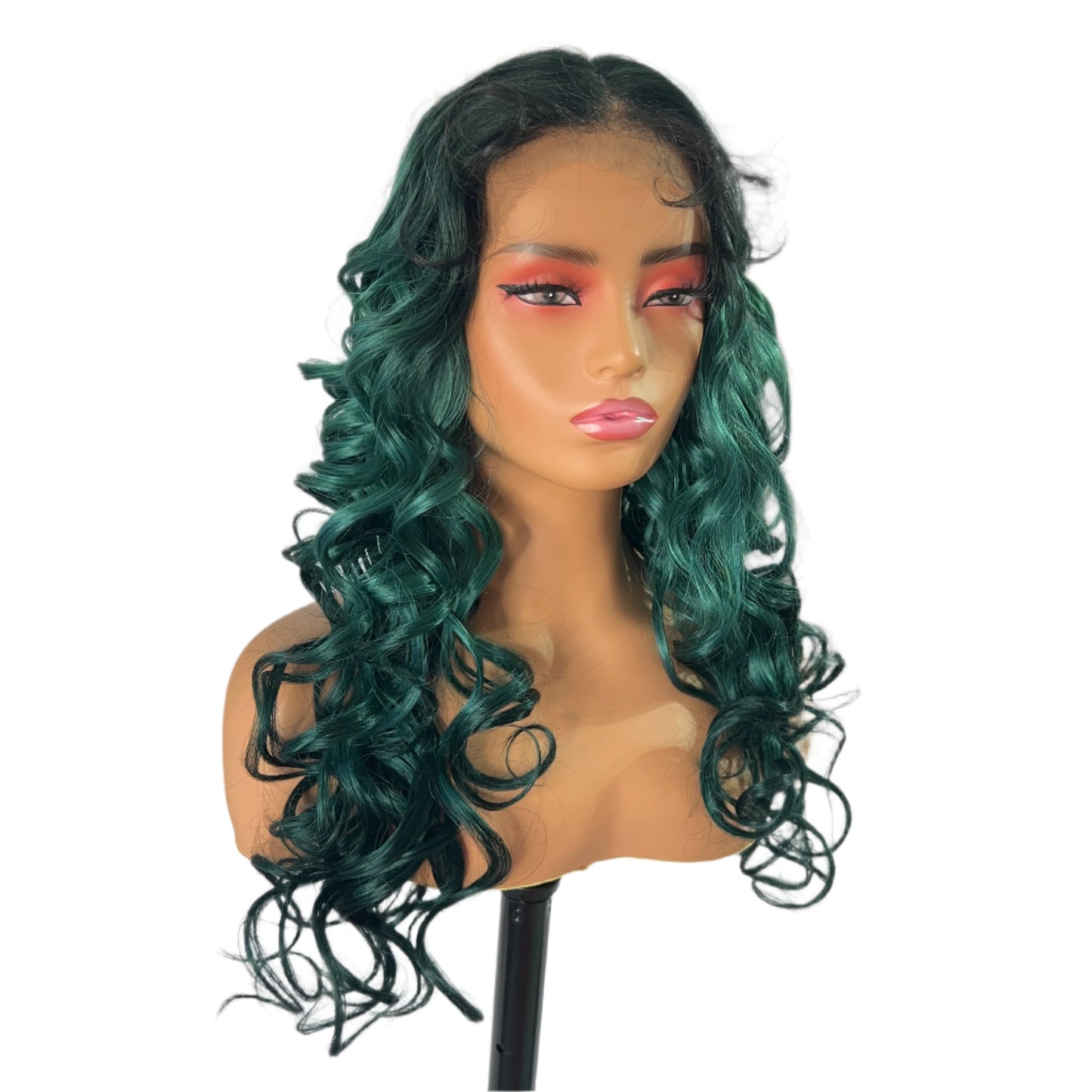 JADA JANET COLLECTION SYNTHETIC MELT EXTENDED DEEP HD PART LACE WIG