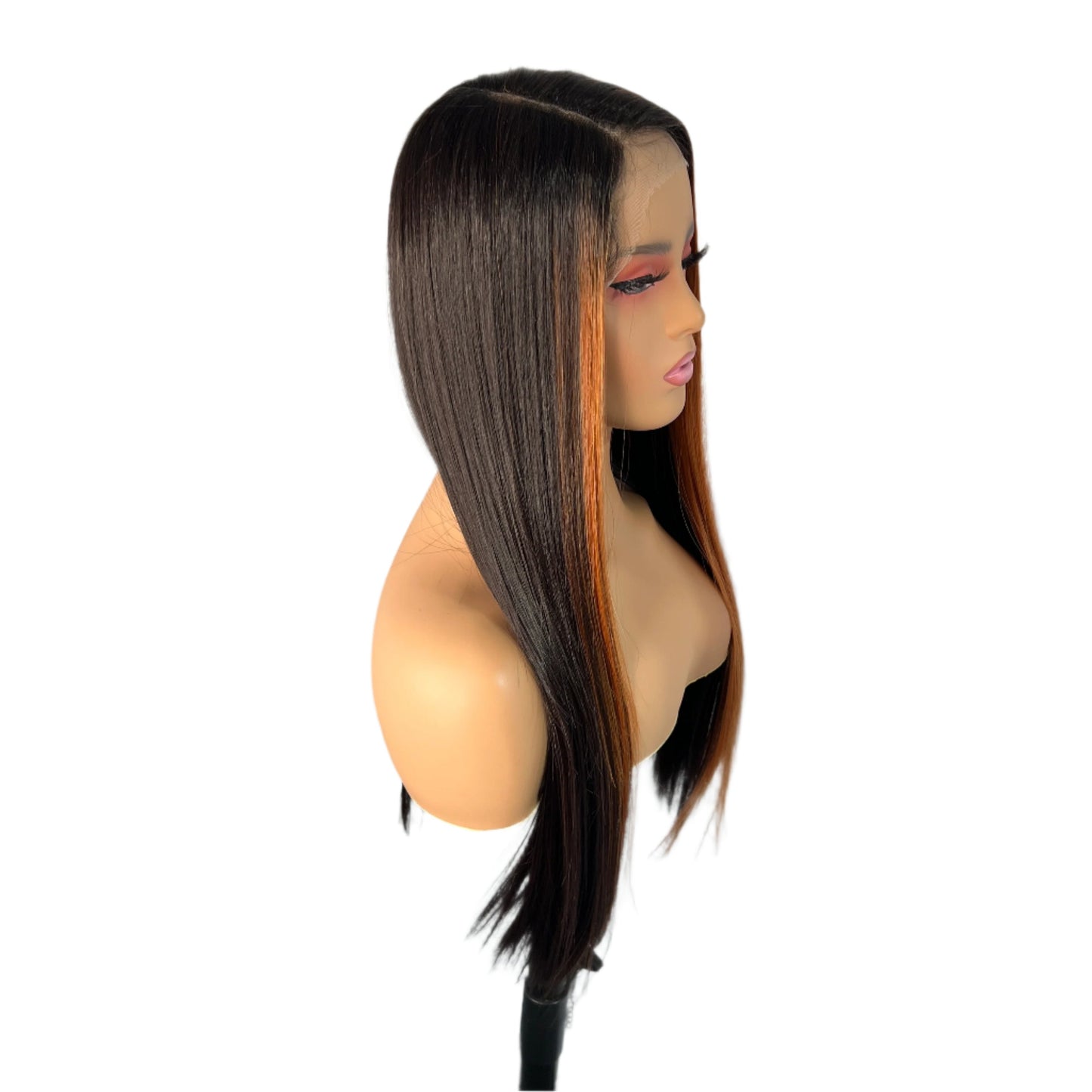 Outre Color Bomb Synthetic Lace Front Wig - Inanna Sunfire night