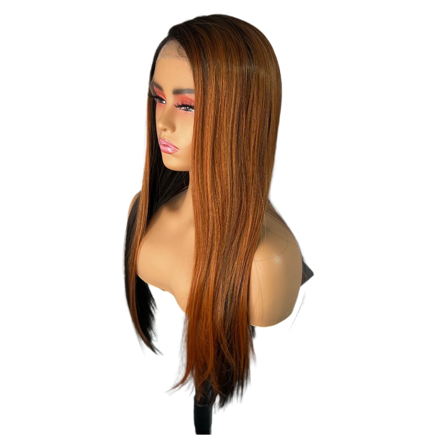 Outre Color Bomb Synthetic Lace Front Wig - Inanna Sunfire night