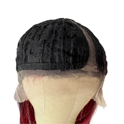 Outre Color Bomb Synthetic Lace Front Wig - Inanna Cherry bomb