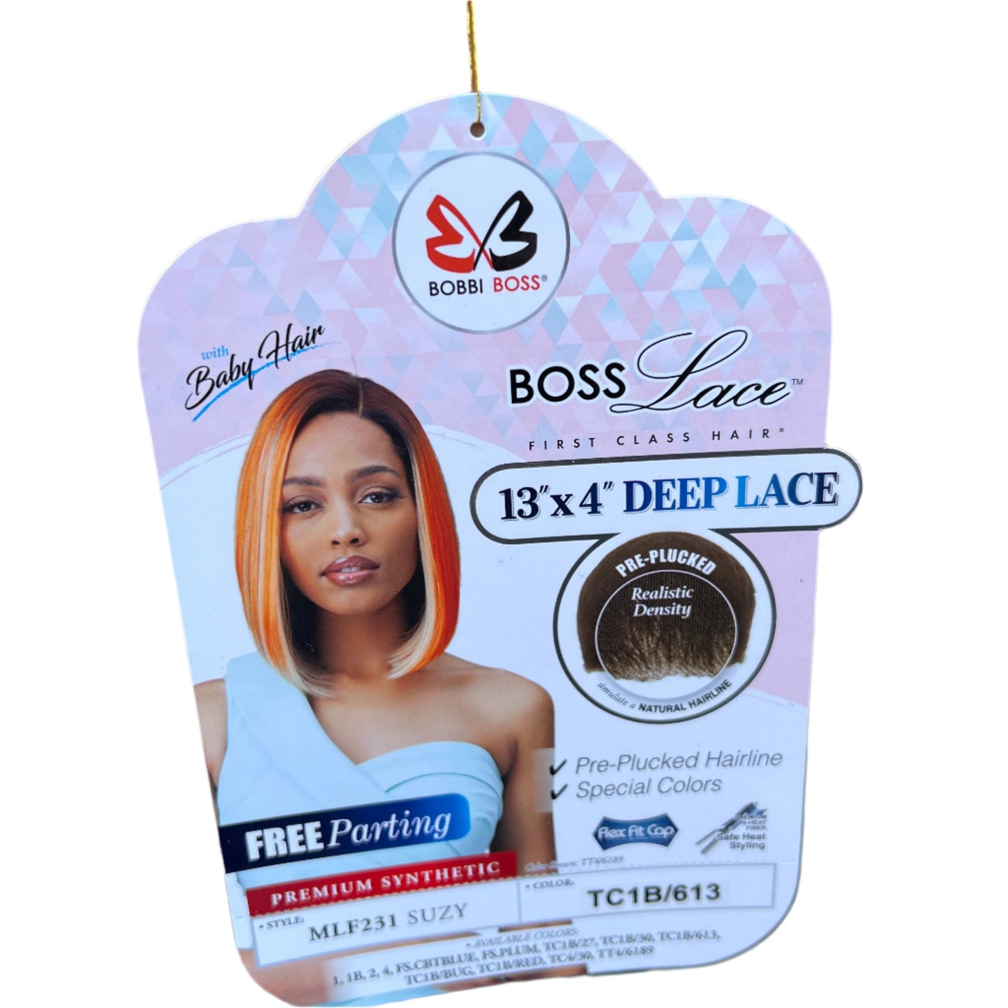 Bobbi Boss 13x4 Deep Lace Free Parting Lace Front Wig MLF231 SUZY