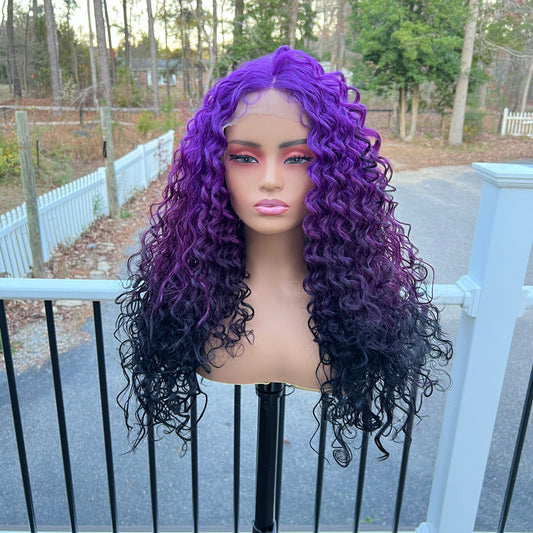 It's a Wig Synthetic 5G True HD Transparent Lace Wig Julietta -Cyber purple