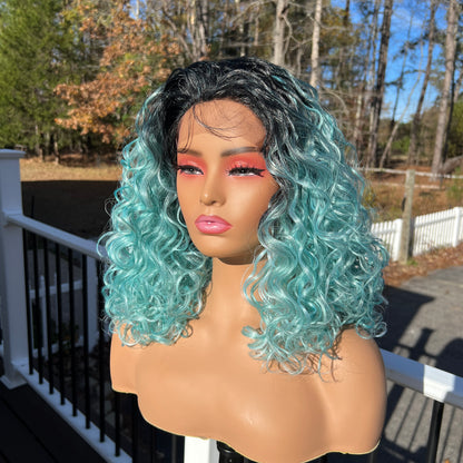 TT OCEAN BLUE WIG - It's a Wig Synthetic Lace Front Wig - LACE COLORADO