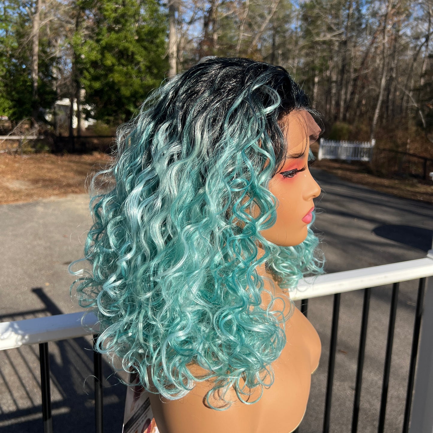 TT OCEAN BLUE WIG - It's a Wig Synthetic Lace Front Wig - LACE COLORADO