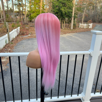 It's A Wig Synthetic Hair Wig Unicorn Straight PINK