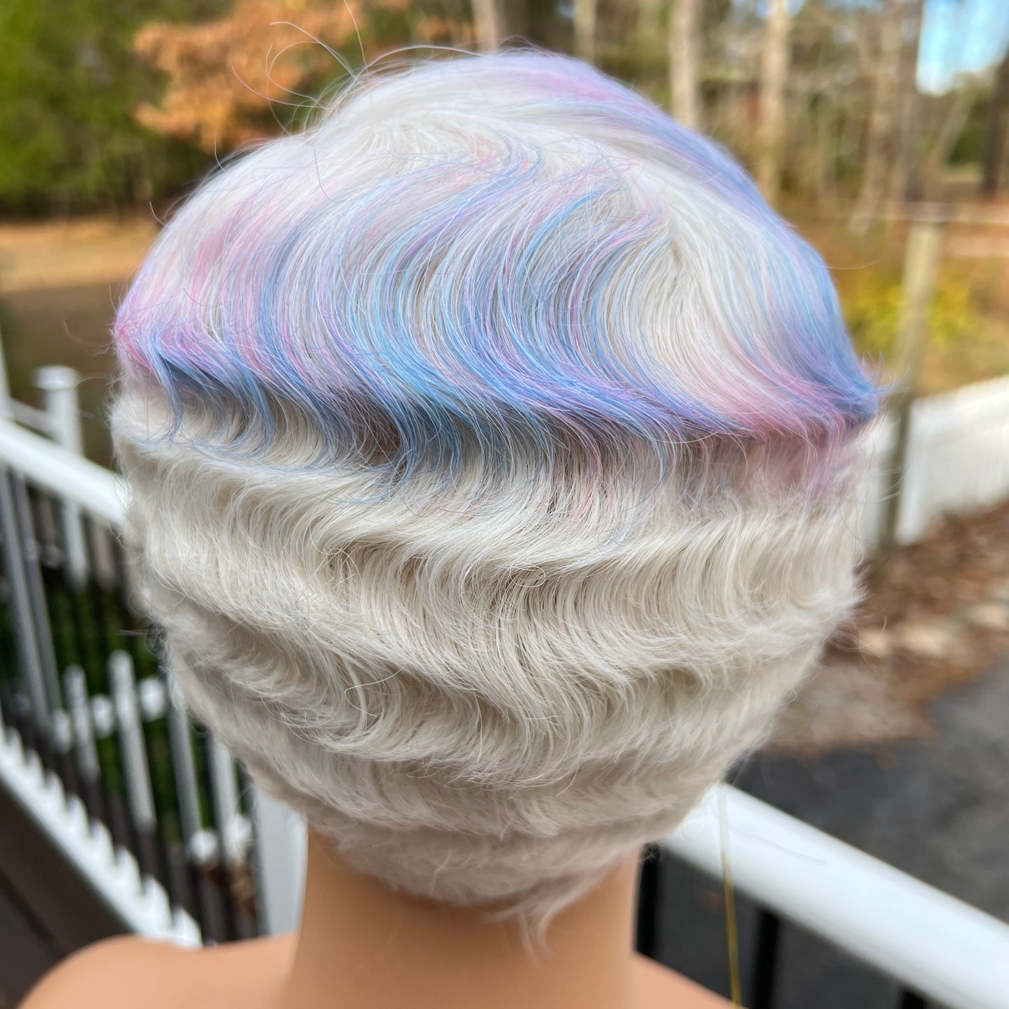 It's a Wig Nuna - Unicorn Blonde short pixie wig