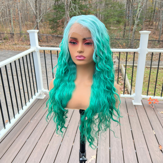 Its A Wig Swiss Lace Front Wig - SUN DANCE 2 Prizm Mint Green