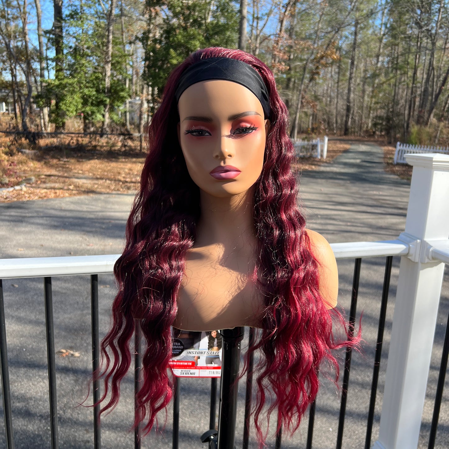 Bobbi Boss Synthetic Headband Wig - M1009 SERENA