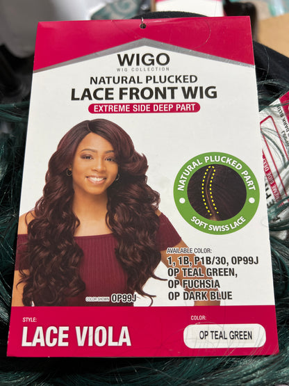 WIGO Collection Extreme Side Deep Natural Plucked Lace Front Wig - LACE VIOLA