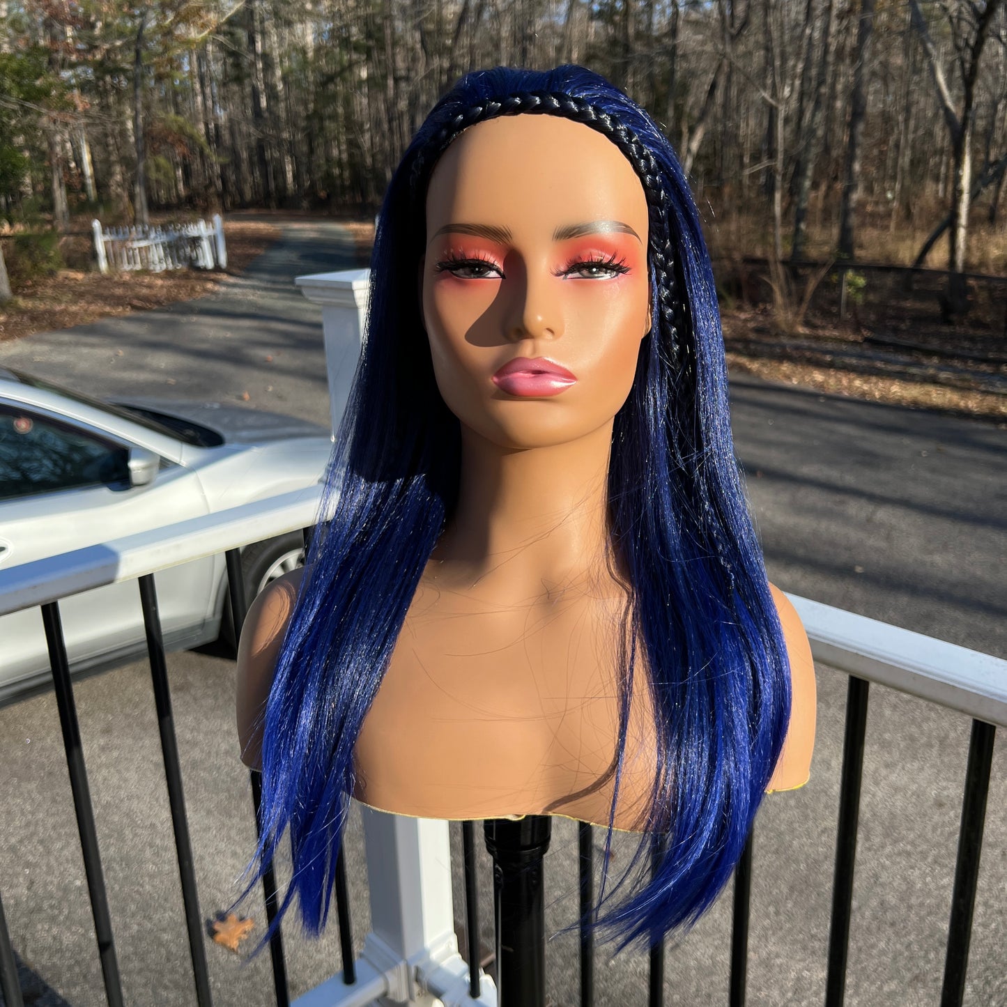 Zury Sis BB ANYA - SOM BLUE - HALF WIG