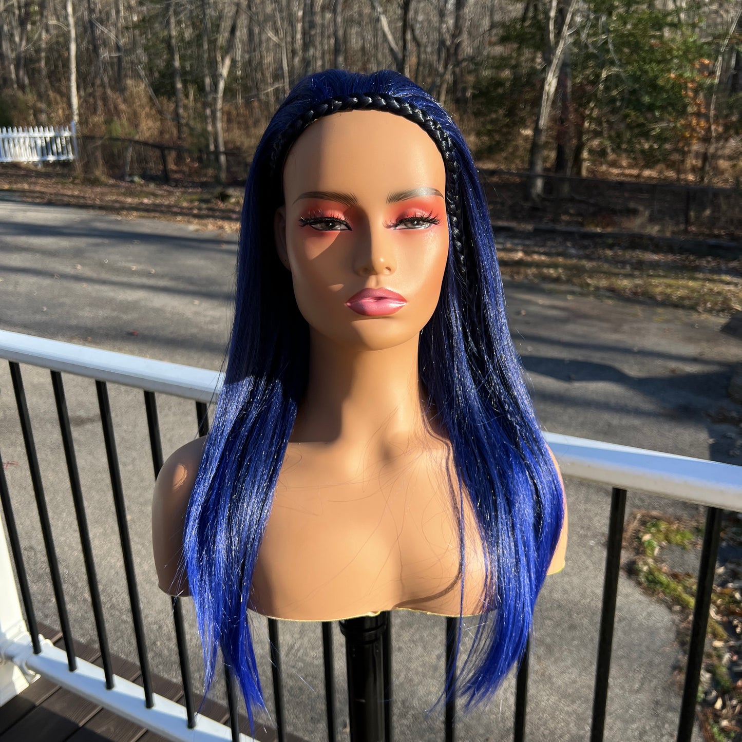 Zury Sis BB ANYA - SOM BLUE - HALF WIG