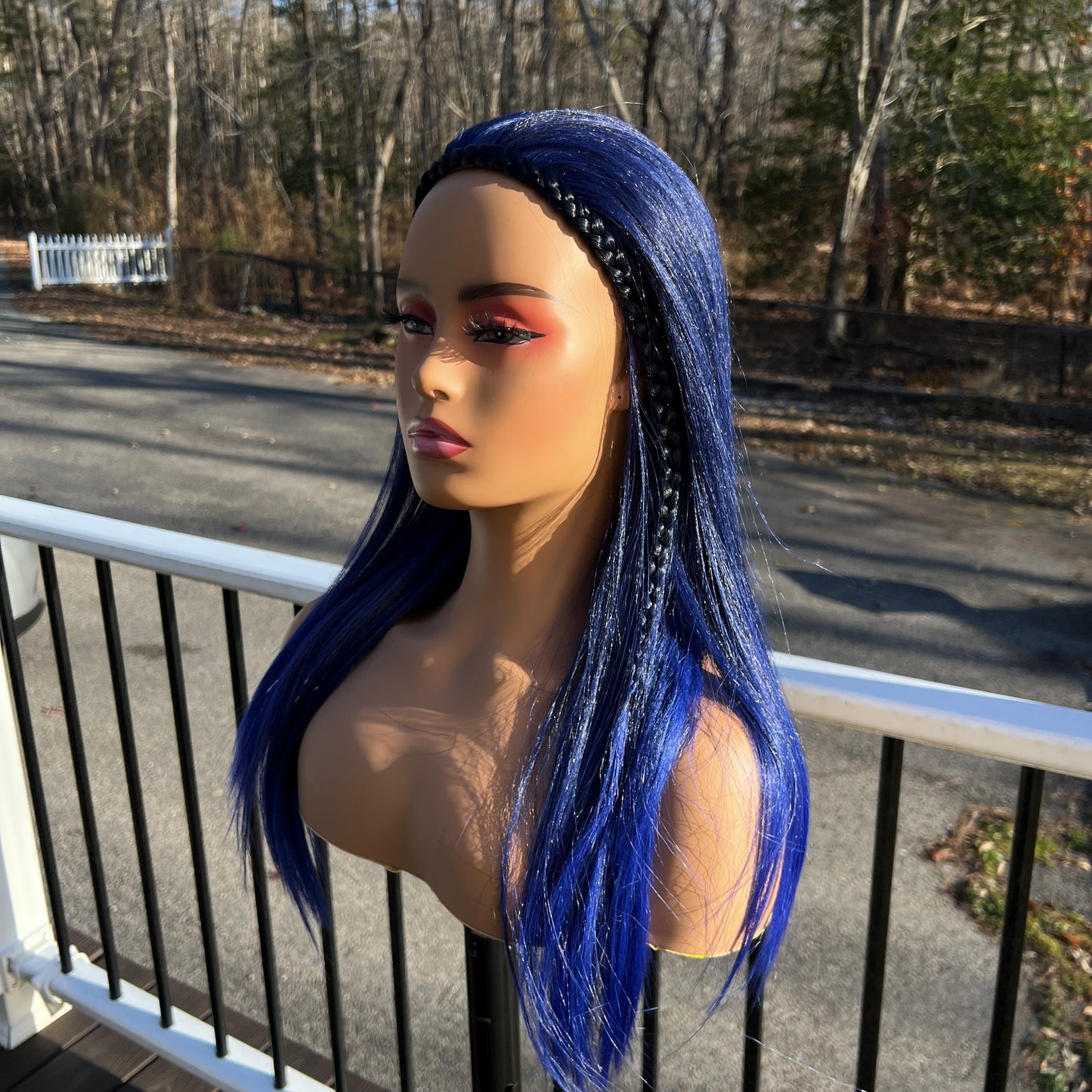 Zury Sis BB ANYA - SOM BLUE - HALF WIG