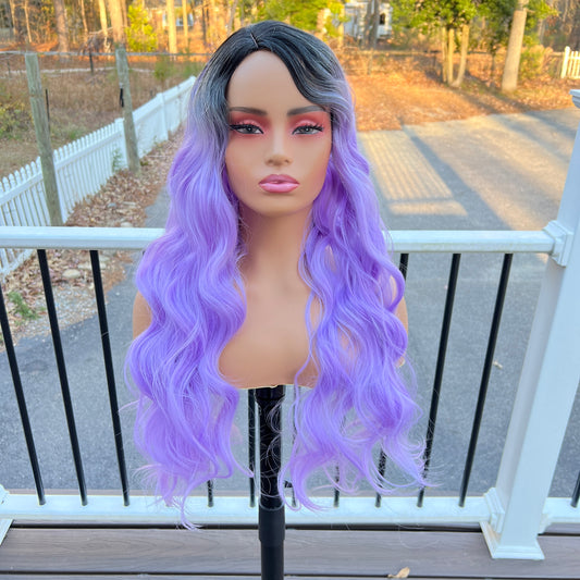 Fashion Source HT-Giselle Wig -SP1B Purple