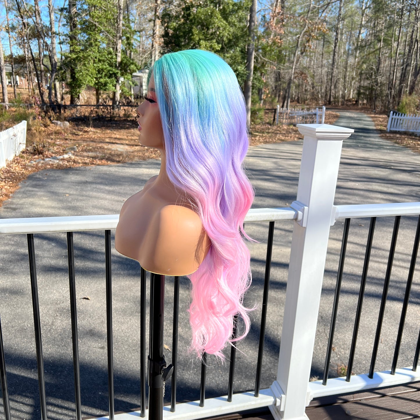 Gwendolyn - rainbow 13X4 Lace Frontal Synthetic wig